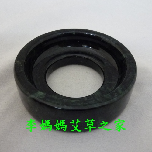 Smoked navel jade ring(01-07)
